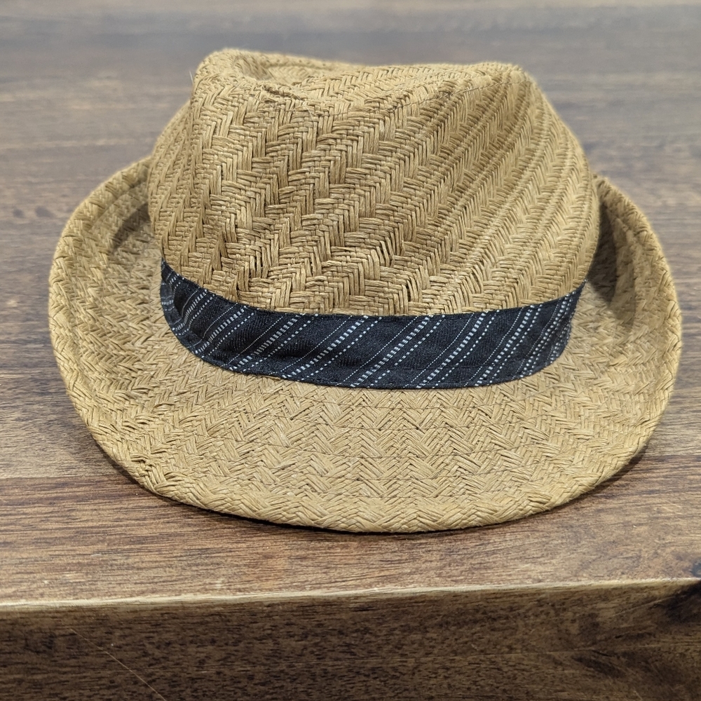 Tan Fedora with Black Band